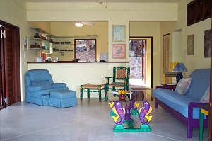 The Nest's living area